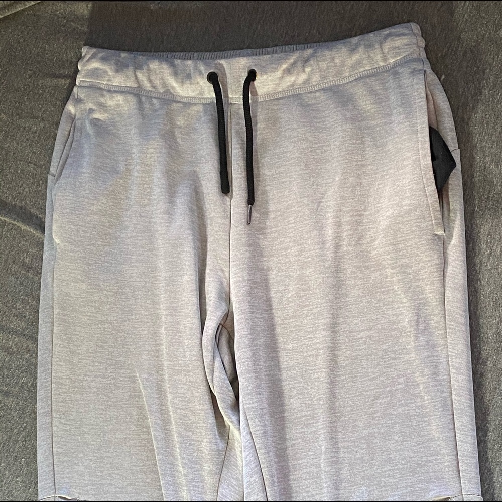 GREY adidas sweatpants